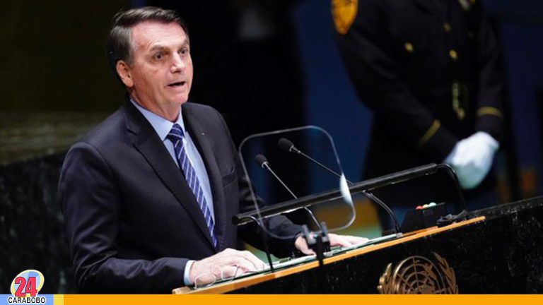 Bolsonaro en la ONU en defensa de Amazonia y ataque al socialismo