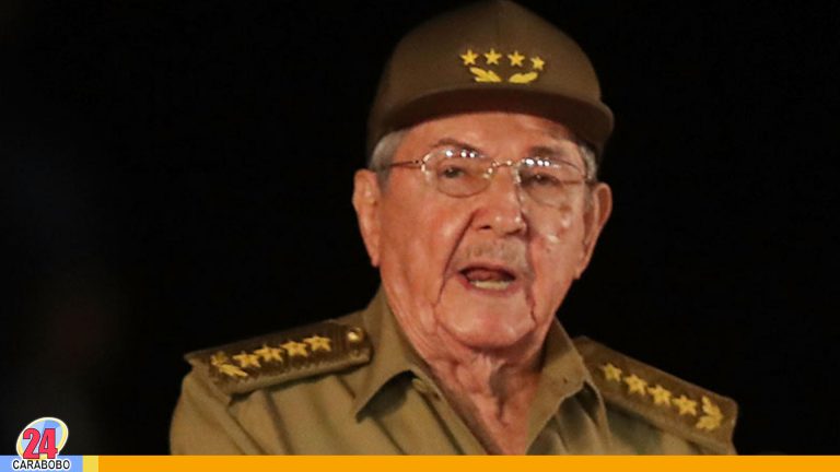 Estados Unidos sancionó al expresidente Raúl Castro