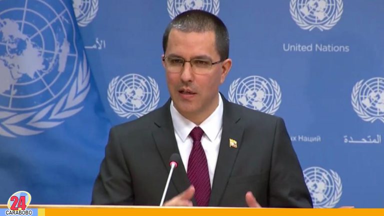 Jorge Arreaza denunció las agresiones de USA ante la ONU