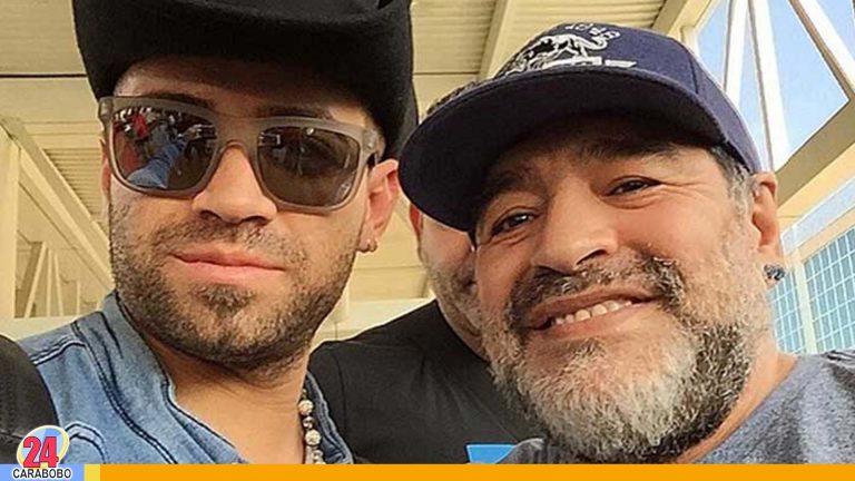 Nacho criticado por tomarse una foto con Maradona