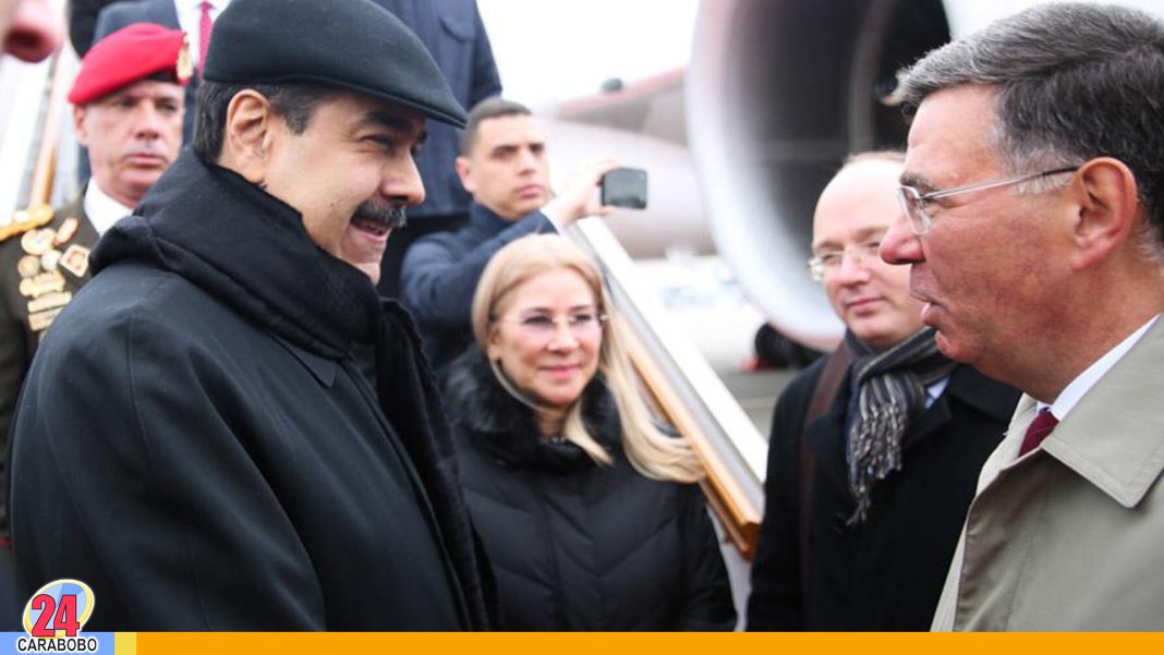 Nicolás Maduro llegró a Rusia - Nicolás Maduro llegó a Rusia