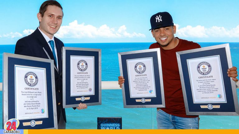Ozuna hace historia con 4 títulos de Guinness World Records