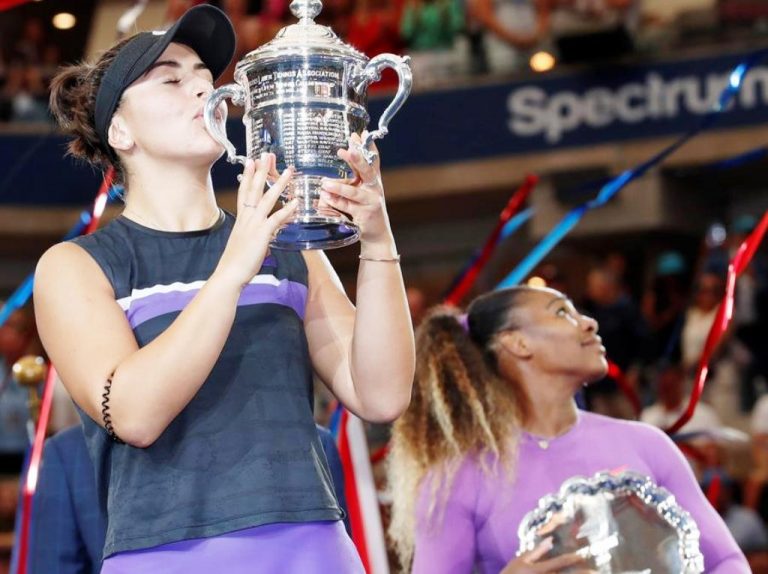 ¡Ahora no fue una japonesa! Bianca Andreescu venció a Serena en final del US Open
