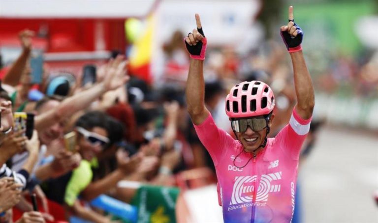 Higuita se anotó en la Vuelta y Roglic más cerca del título