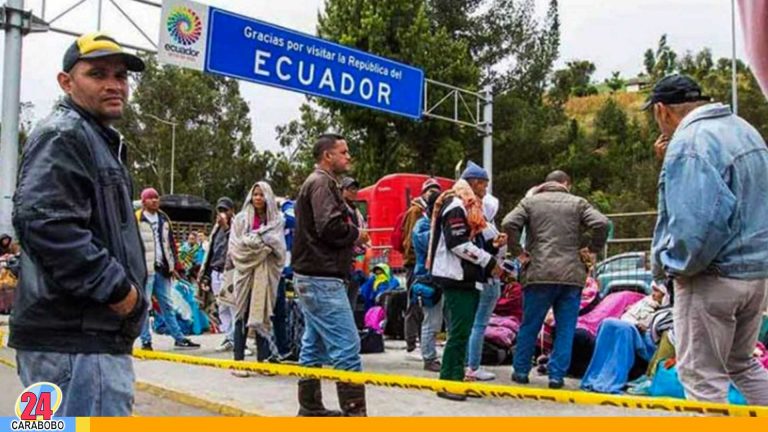 Ecuador estudia petición para abrir corredor humanitario a venezolanos
