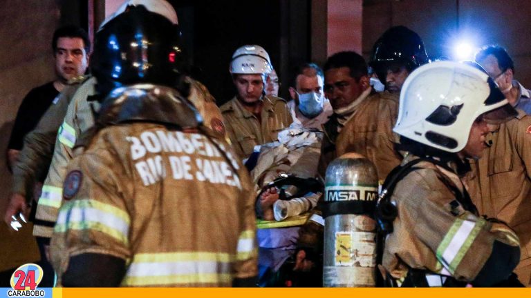 Incendio en hospital de Rio de Janeiro dejó al menos 11 muertos
