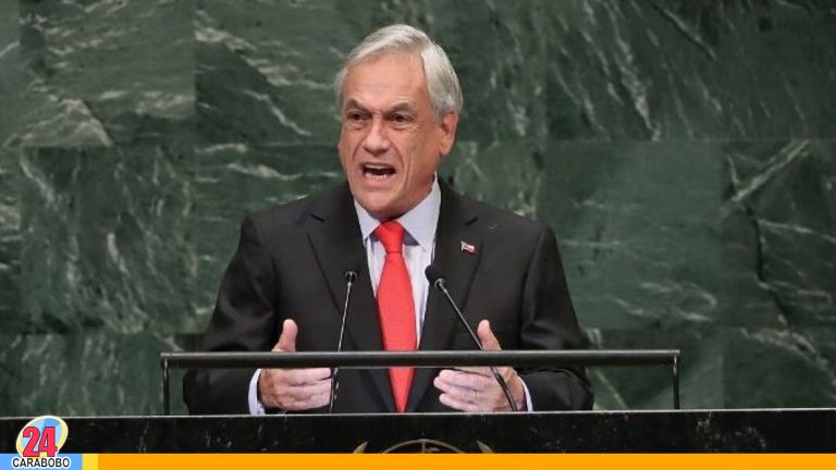 Sebastián Piñera en la ONU criticó el Gobierno de Venezuela