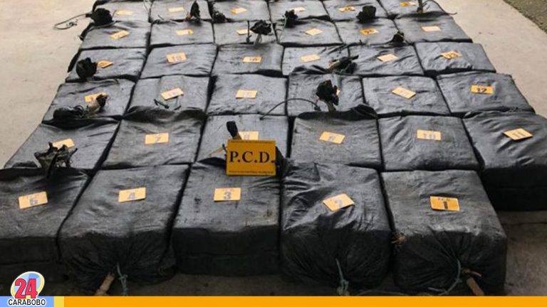 Capturan a siete venezolanos con 4.200 kilos de cocaína