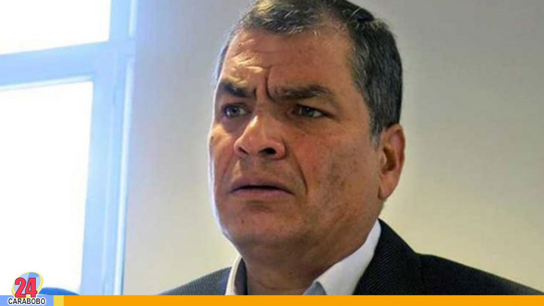 Rafael Correa salió por Valencia - Rafael Correa salió por Valencia