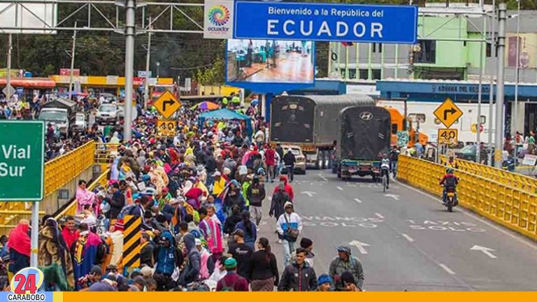 Ecuador presentó detalles sobre visa humanitaria para migrantes venezolanos