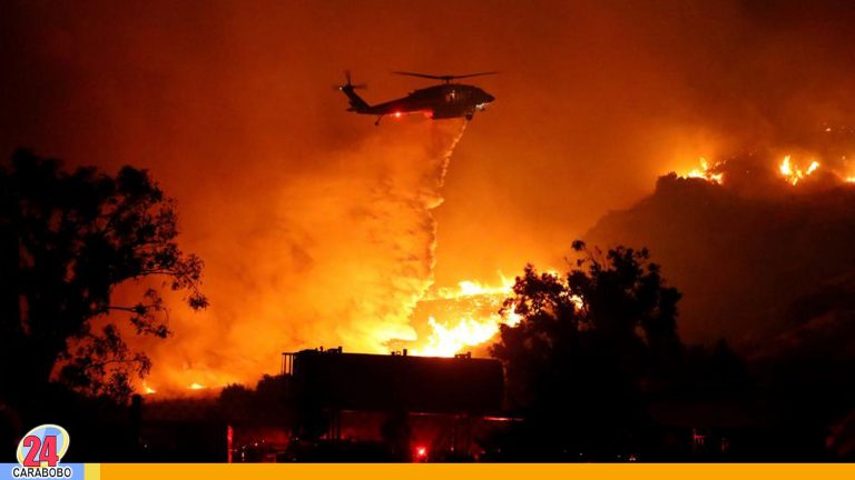 Evacuaron a 50.000 personas por incendios en California