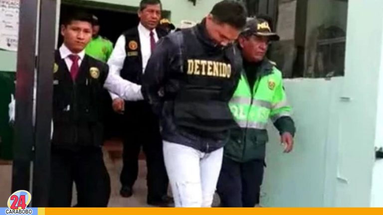 Detenido Exmilitar venezolano que lideraba banda de secuestro en Perú