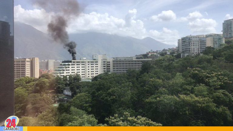 Reportan incendio en Hotel Tamanaco Intercontinental (+vídeo)