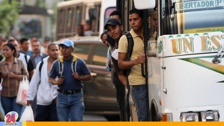 Transportistas de Caracas exigen dos mil bolívares por pasaje