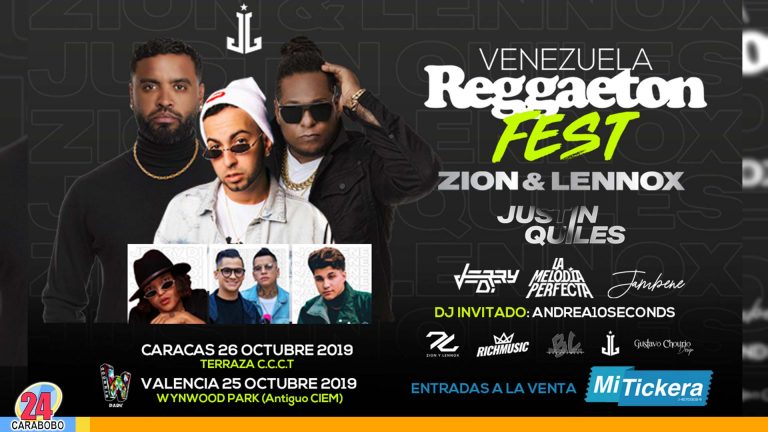 Reggaetón Fest 2019 llega a Venezuela con artistas internacionales