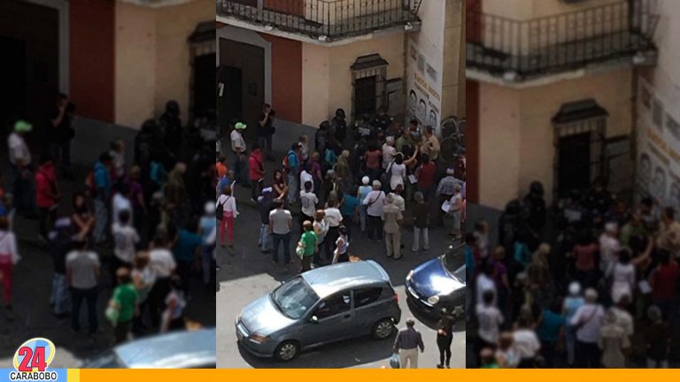 PNB fue dura contra vecinos que protestan por agua en La Candelaria