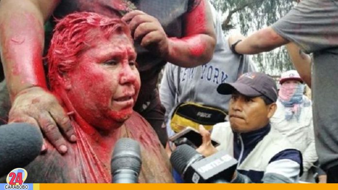 Alcaldesa de Bolivia es brutalmente agredida tras protestas