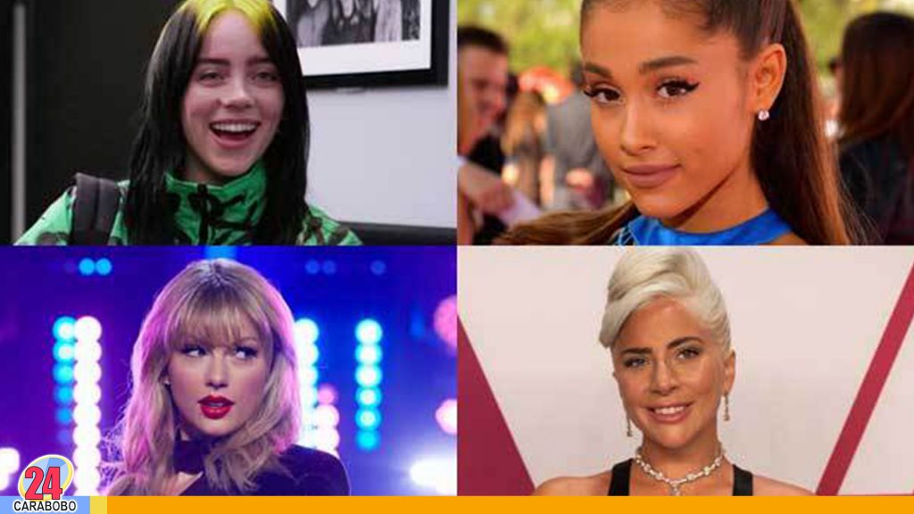 Ariana Grande, Taylor Swift y Billie Ellish entre las nominadas a los Grammy 2020