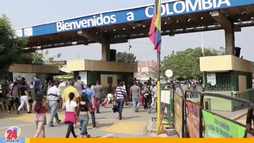 Cierre de frontera colombiana por jornadas de manifestaciones