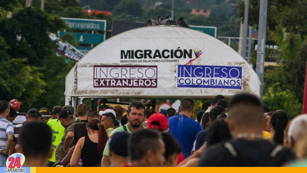 Cierre de frontera colombiana por jornadas de manifestaciones