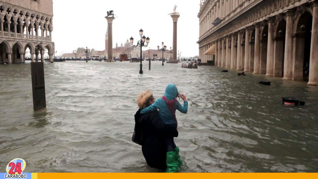 Declaran estado de emergencia en Venecia tras inundaciones