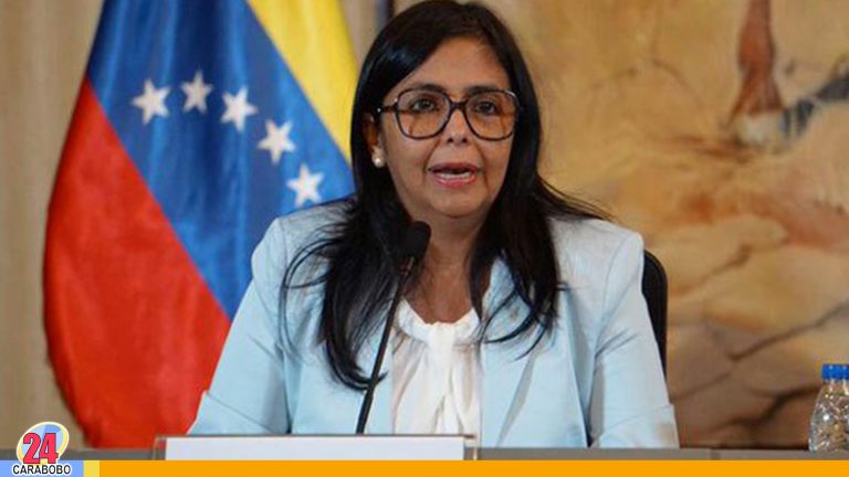 Delcy Rodríguez reitera su compromiso con el diálogo