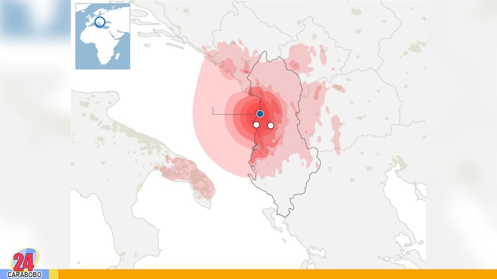  Sismo en Albania dejó al menos 13 muertos y daños estructurales