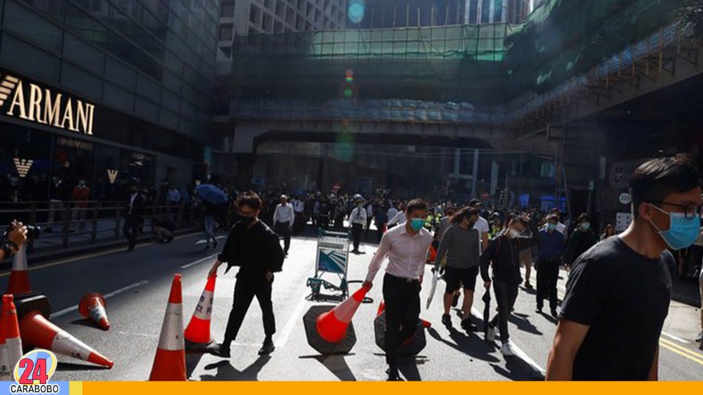 protestas en Hong Kong