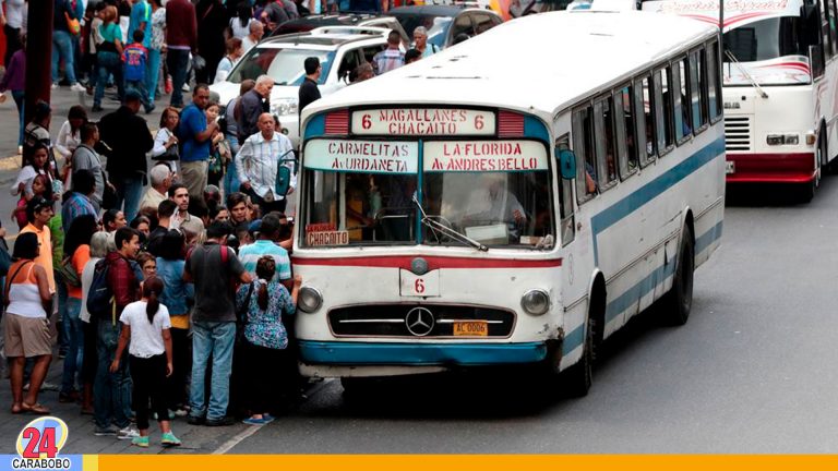 Venezuela con las unidades de transporte más antiguas del continente