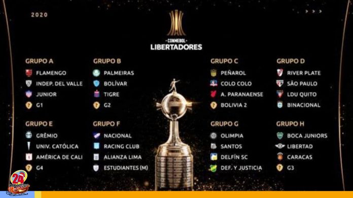 Caracas FC enfrentará a Boca Juniors en Copa Libertadores 2020