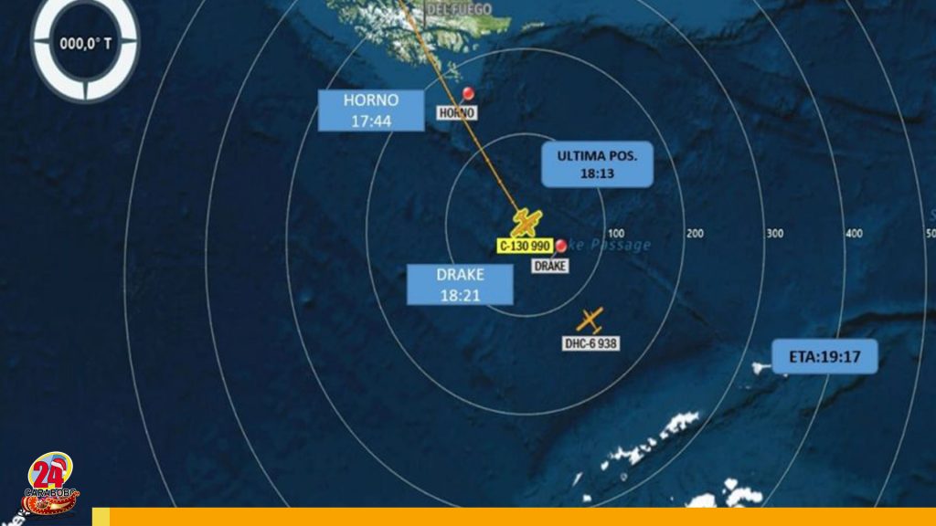 Avión desaparecido en Chile con 38 personas a bordo iba a la Antártida 