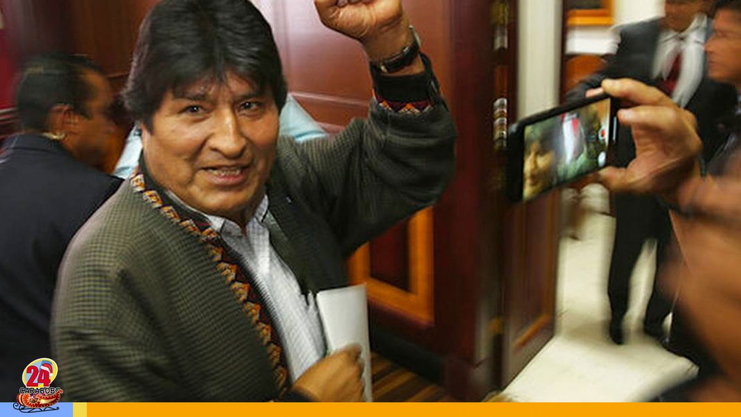 Evo Morales anunció su candidatura