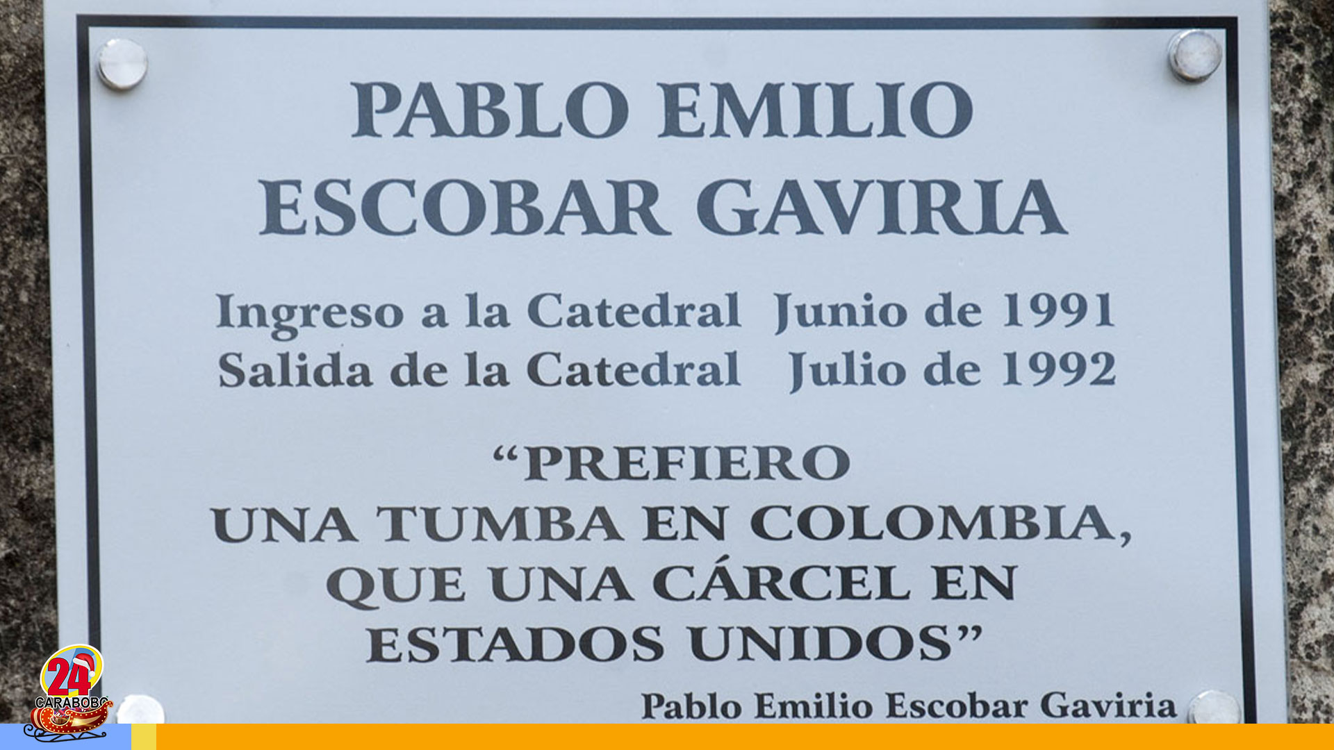 Pablo Escobar en La Catedral - Pablo Escobar en La Catedral