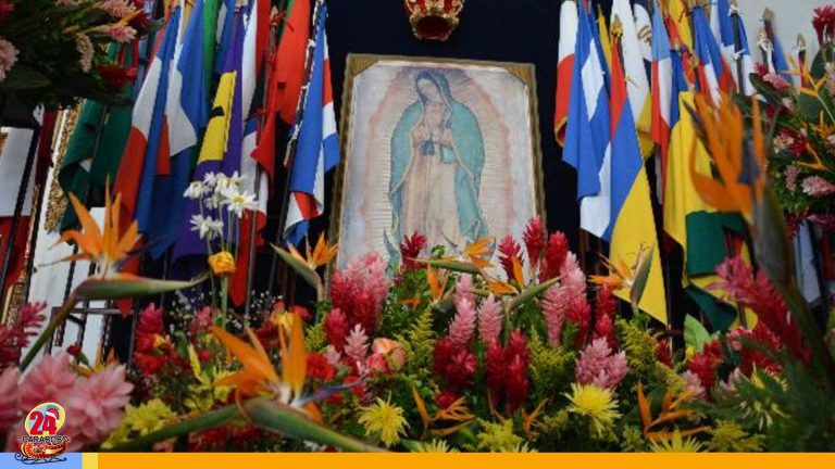 Hoy México celebra el día de la Virgen de Guadalupe
