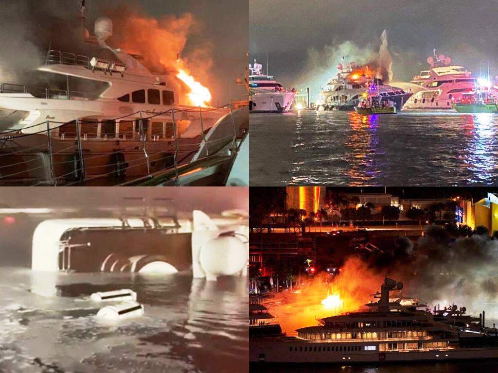Incendio en lujoso yate de Marc Anthony dejó perdidas millonarias