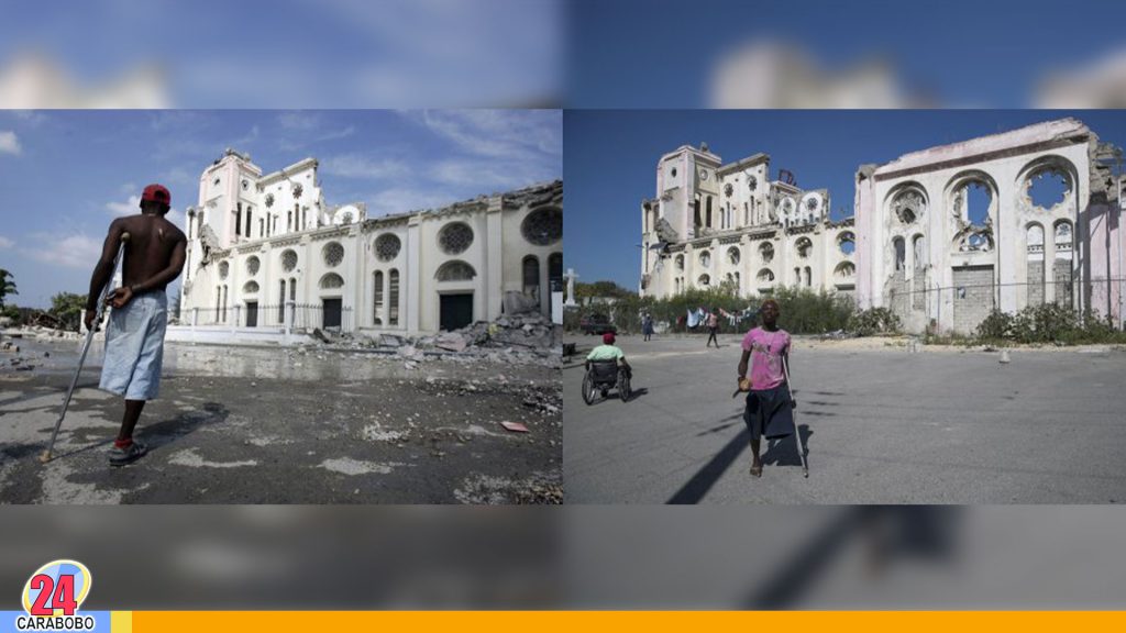 Devastador terremoto en Haití, a 10 años sigue en ruinas