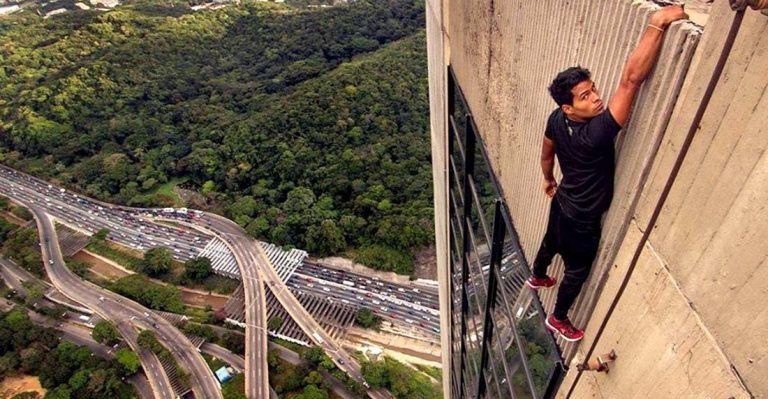Carlos Rengifo el joven que camina en los cielos de Caracas