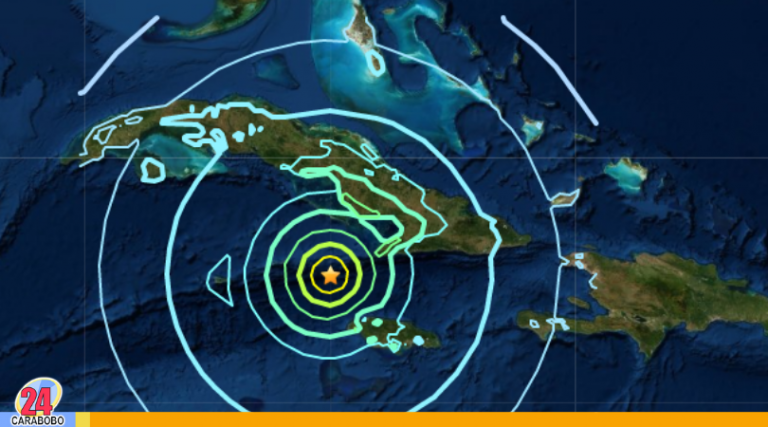 Sismo de magnitud 7.7 se registró entre las aguas de Cuba y Jamaica