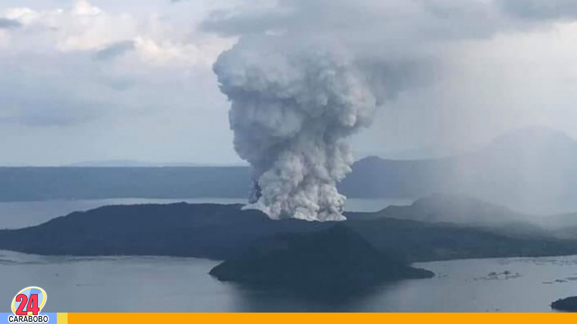 Volcán Taal de Filipinas - Volcán Taal de Filipinas