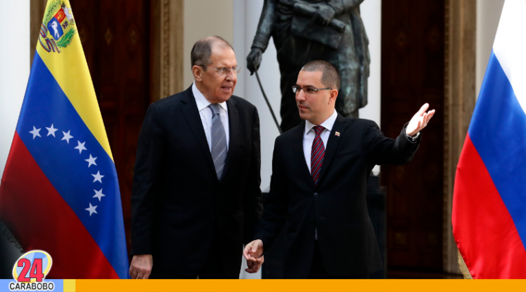 Canciller de Rusia Serguéi Lavrov inicia su visita a Venezuela