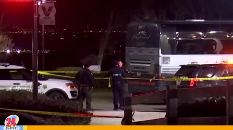 Tiroteo registrado en autobús de California dejó un muerto y cinco heridos