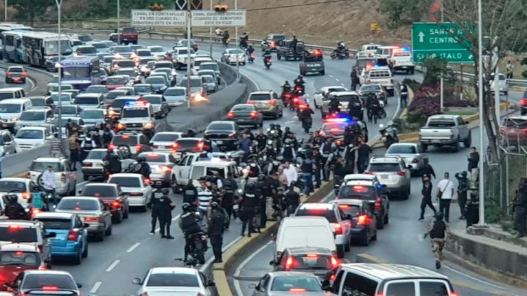 Enfrentamiento entre FAES y CICPC puso de cabeza a Caracas