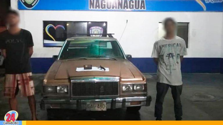 Policía de Naguanagua aprehendió a delincuentes por robo de celular