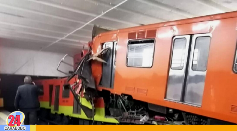 Choque de trenes en México dejó un muerto y 41 heridos