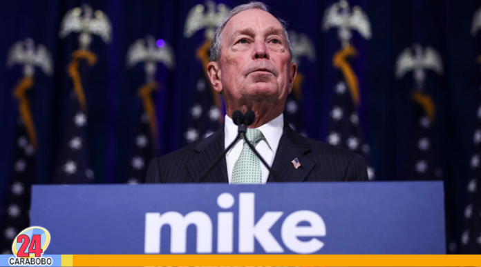 Michael Bloomberg se retira