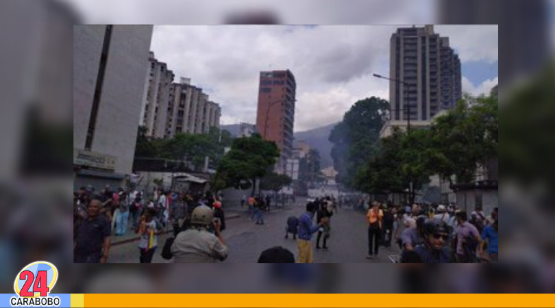 Protestas en Chacaíto