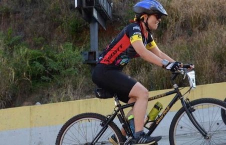 Justicia para Curiosa exigen en Caracas, luego de la muerte de la ciclista