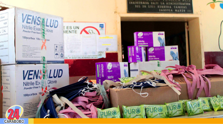 Entregan kits de prevención contra el coronavirus en Carabobo