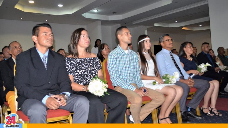 Matrimonio Colectivo en Naguanagua, 19 parejas formalizaron su unión