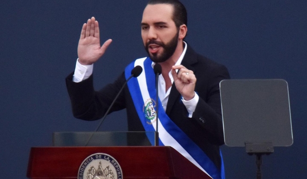 Presidente Nayib Bukele de El Salvador aumenta en popularidad